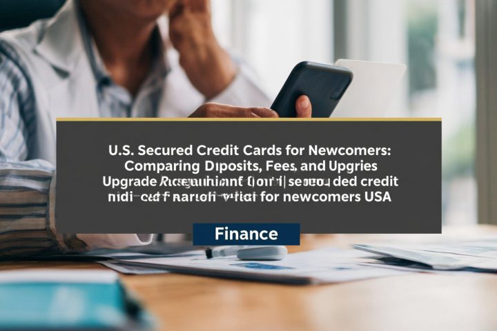 U.S. Secured Credit Cards for Newcomers: Comparing Deposits, Fees and Upgrade Policies