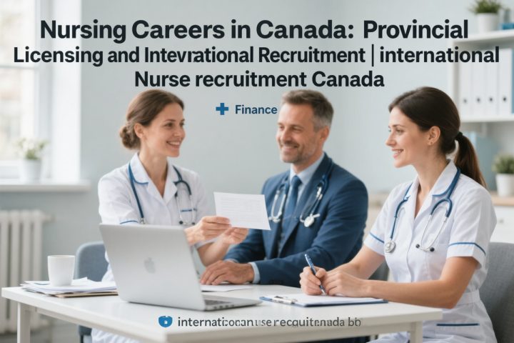 Nursing Careers in Canada: Provincial Licensing and International Recruitment