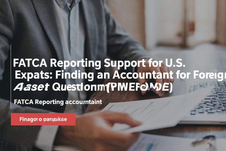 FATCA Reporting Support for U.S. Expats: Finding an Accountant for Foreign Asset Questions