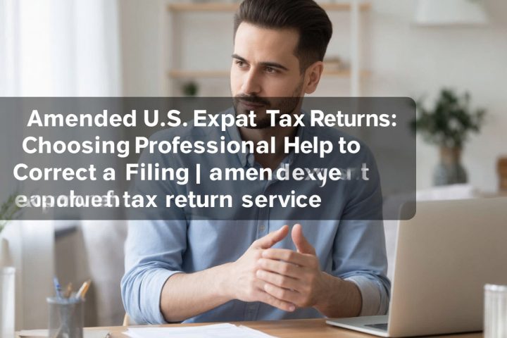 Amended U.S. Expat Tax Returns: Choosing Professional Help to Correct a Filing