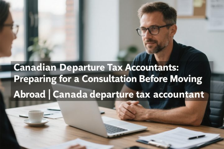 Canadian Departure Tax Accountants: Preparing for a Consultation Before Moving Abroad