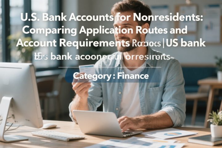 U.S. Bank Accounts for Nonresidents: Comparing Application Routes and Account Requirements