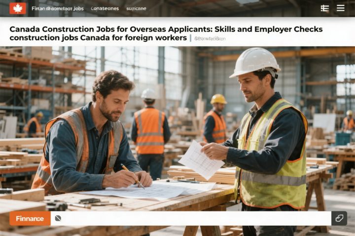 Canada Construction Jobs for Overseas Applicants: Skills and Employer Checks