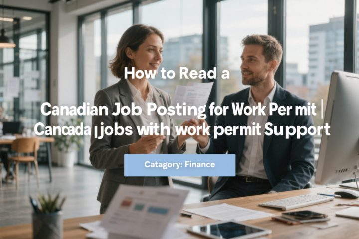 How to Read a Canadian Job Posting for Work Permit Support
