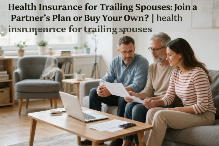 Health Insurance for Trailing Spouses: Join a Partner's Plan or Buy Your Own?