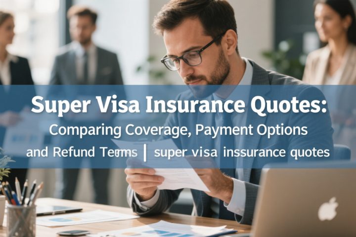 Super Visa Insurance Quotes: Comparing Coverage, Payment Options and Refund Terms
