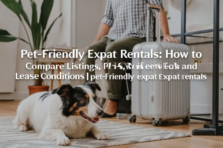 Pet-Friendly Expat Rentals: How to Compare Listings, Fees and Lease Conditions