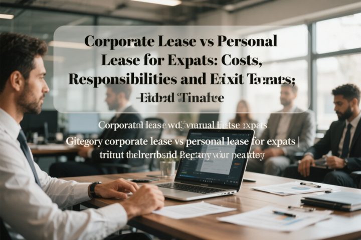 Corporate Lease vs Personal Lease for Expats: Costs, Responsibilities and Exit Terms