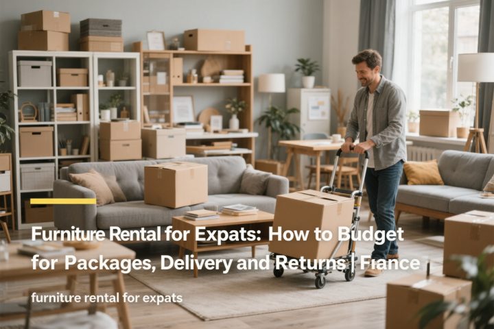 Furniture Rental for Expats: How to Budget for Packages, Delivery and Returns