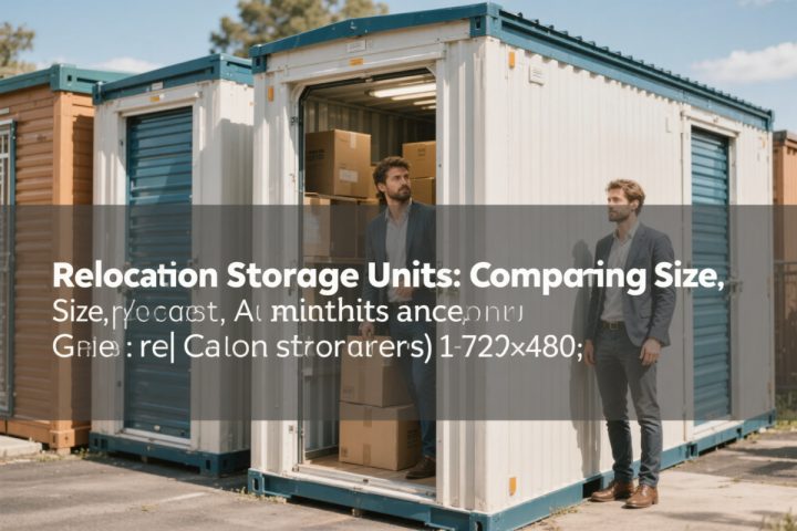 Relocation Storage Units: Comparing Size, Access and Monthly Costs