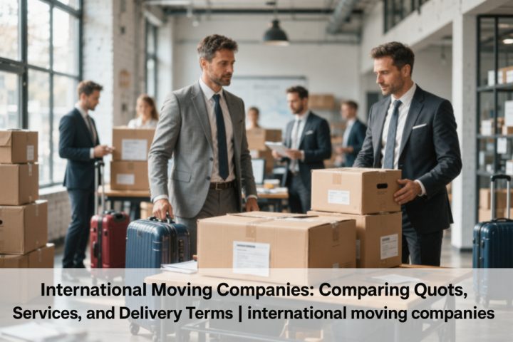 International Moving Companies: Comparing Quotes, Services and Delivery Terms