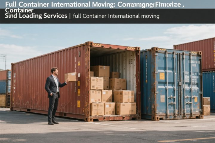 Full Container International Moving: Comparing Container Sizes and Loading Services