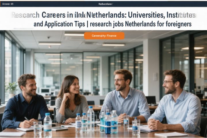 Research Careers in the Netherlands: Universities, Institutes and Application Tips