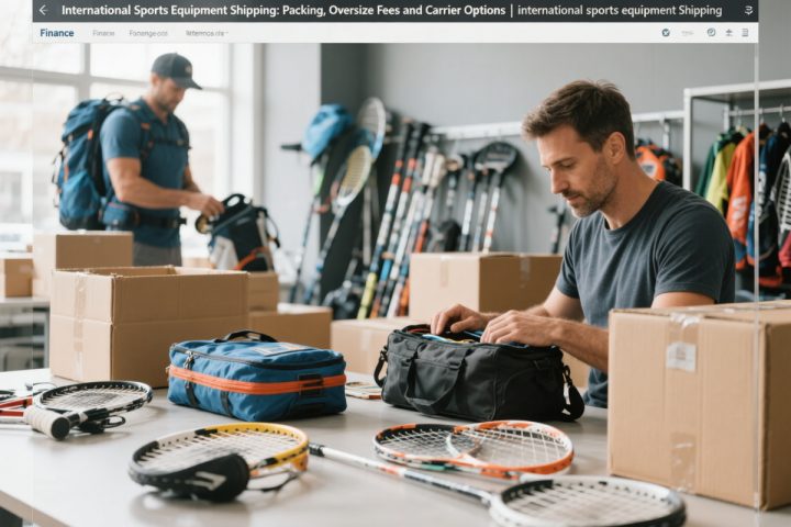 International Sports Equipment Shipping: Packing, Oversize Fees and Carrier Options