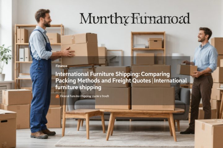 International Furniture Shipping: Comparing Packing Methods and Freight Quotes