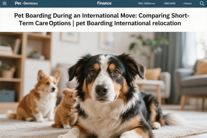 Pet Boarding During an International Move: Comparing Short-Term Care Options