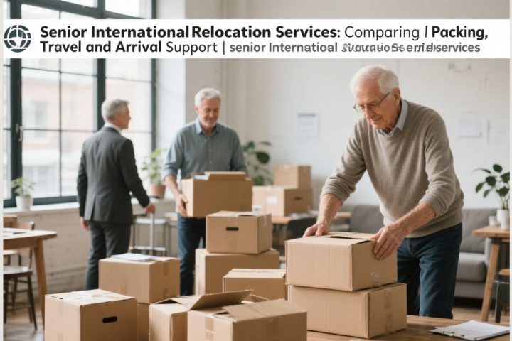 Senior International Relocation Services: Comparing Packing, Travel and Arrival Support