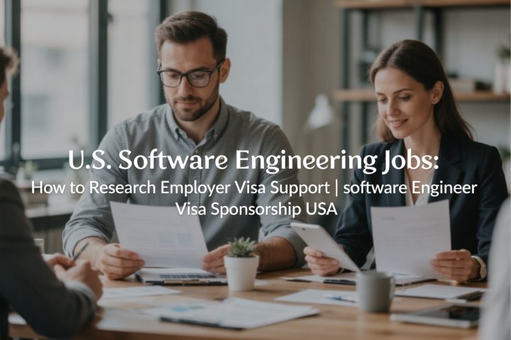 U.S. Software Engineering Jobs: How to Research Employer Visa Support