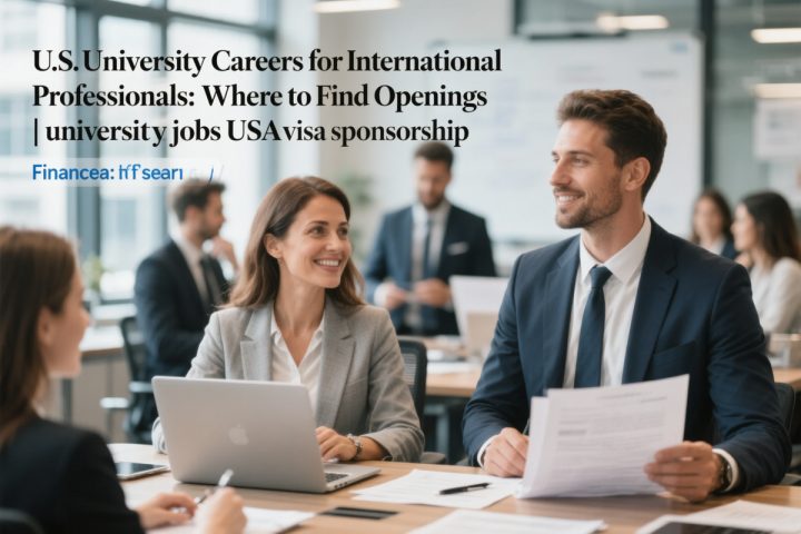 U.S. University Careers for International Professionals: Where to Find Openings