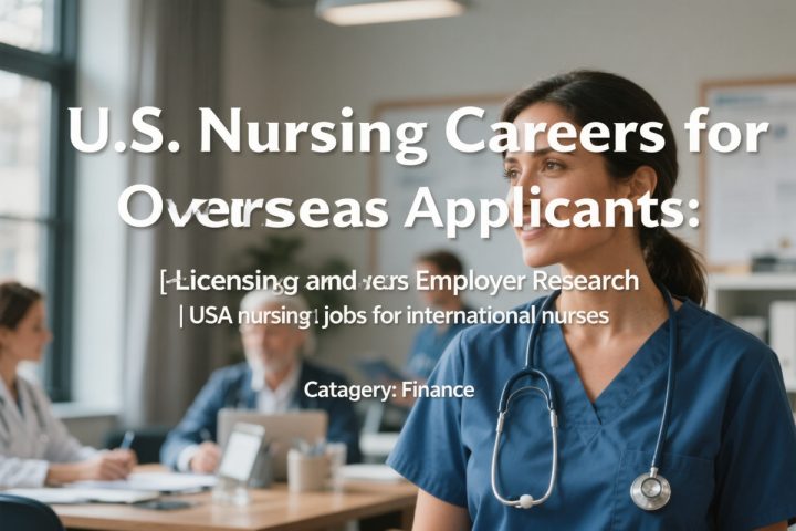 U.S. Nursing Careers for Overseas Applicants: Licensing and Employer Research