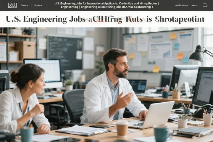 U.S. Engineering Jobs for International Applicants: Credentials and Hiring Routes