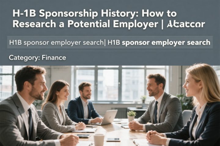 H-1B Sponsorship History: How to Research a Potential Employer