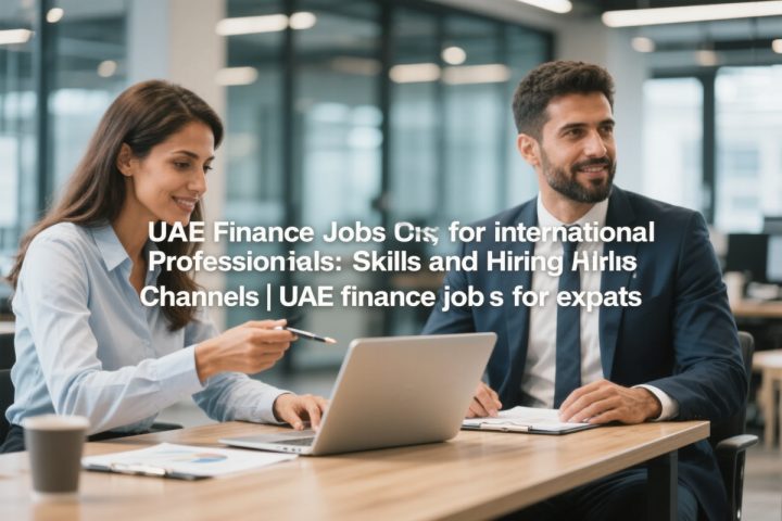 UAE Finance Jobs for International Professionals: Skills and Hiring Channels