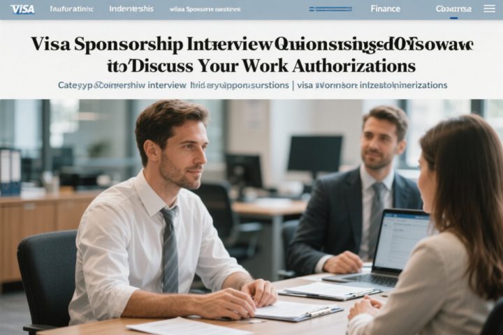 Visa Sponsorship Interview Questions: How to Discuss Your Work Authorization
