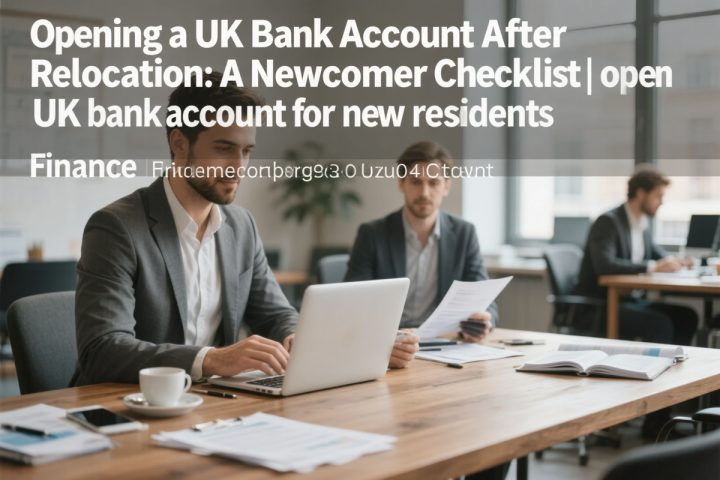 Opening a UK Bank Account After Relocation: A Newcomer Checklist