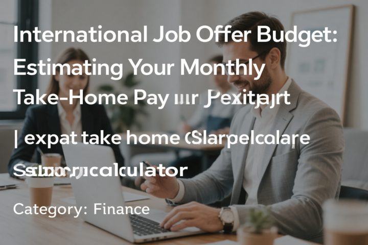 International Job Offer Budget: Estimating Your Monthly Take-Home Pay