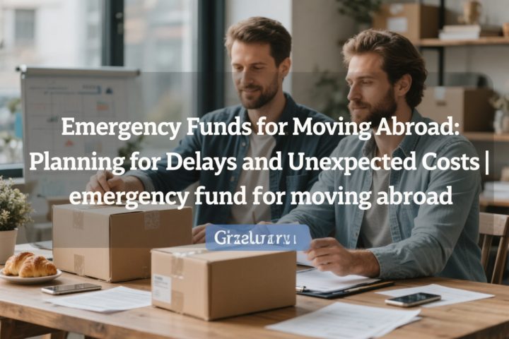 Emergency Funds for Moving Abroad: Planning for Delays and Unexpected Costs