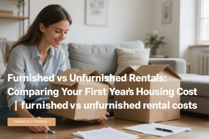 Furnished vs Unfurnished Rentals: Comparing Your First Year’s Housing Costs