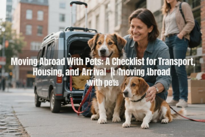 Moving Abroad With Pets: A Checklist for Transport, Housing and Arrival