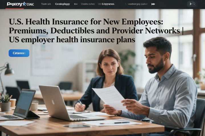 U.S. Health Insurance for New Employees: Premiums, Deductibles and Provider Networks