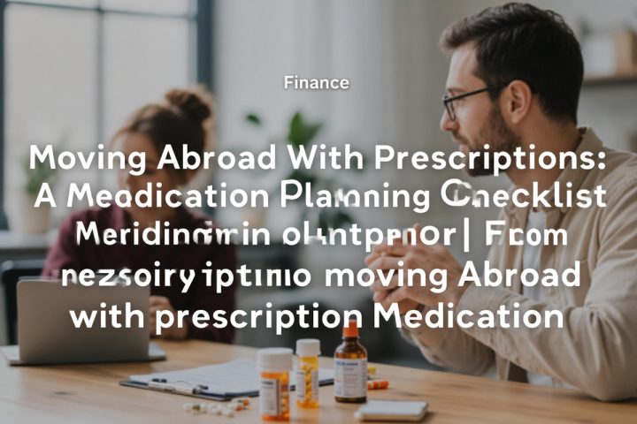 Moving Abroad With Prescriptions: A Medication Planning Checklist
