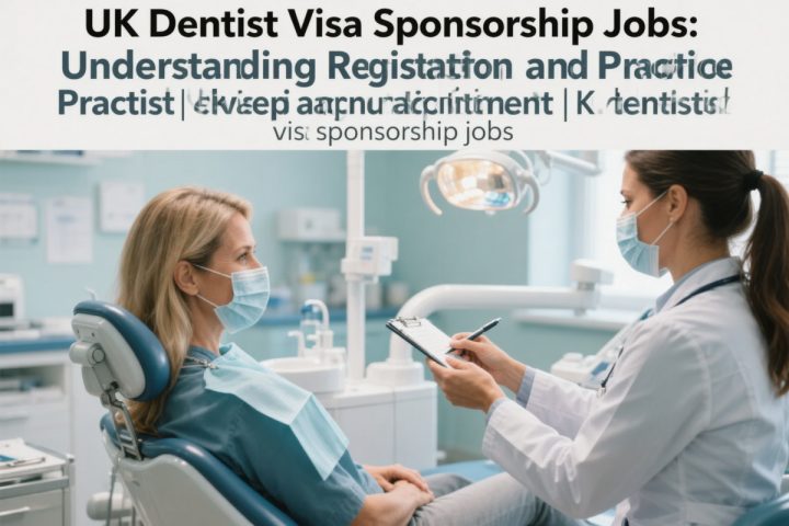 UK Dentist Visa Sponsorship Jobs: Understanding Registration and Practice Recruitment