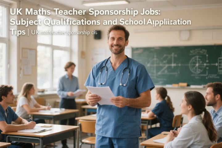 UK Maths Teacher Sponsorship Jobs: Subject Qualifications and School Application Tips