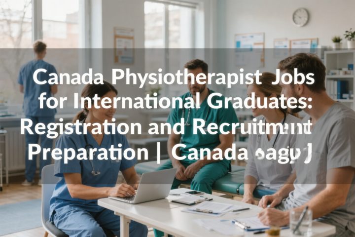 Canada Physiotherapist Jobs for International Graduates: Registration and Recruitment Preparation