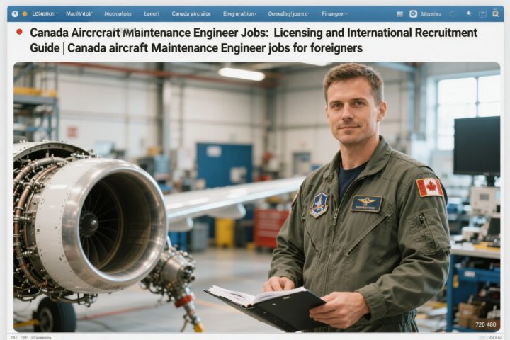 Canada Aircraft Maintenance Engineer Jobs: Licensing and International Recruitment Guide