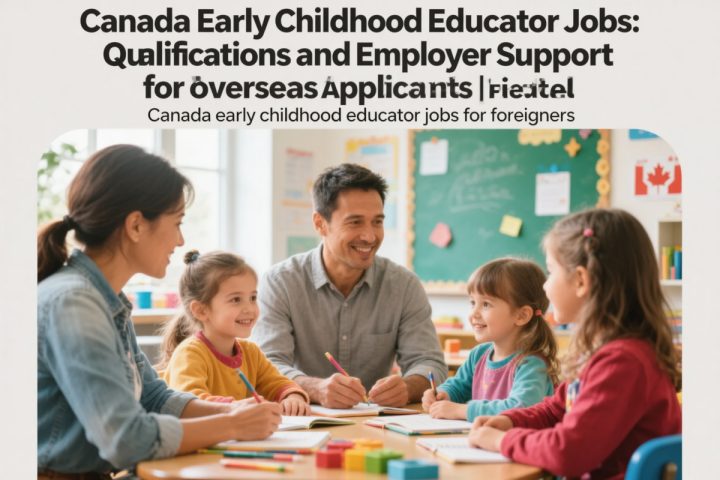 Canada Early Childhood Educator Jobs: Qualifications and Employer Support for Overseas Applicants
