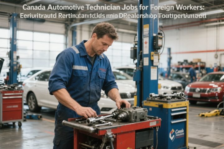 Canada Automotive Technician Jobs for Foreign Workers: Certification and Dealership Recruitment