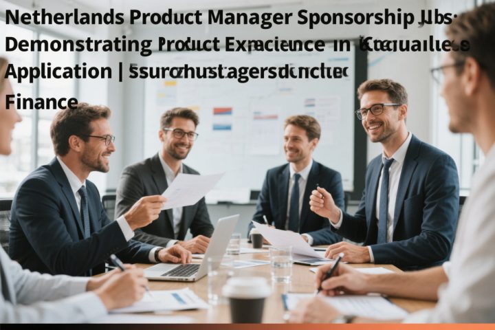 Netherlands Product Manager Sponsorship Jobs: Demonstrating Product Experience in Your Application