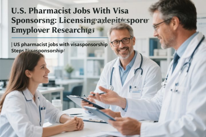 U.S. Pharmacist Jobs With Visa Sponsorship: Licensing and Employer Research Steps