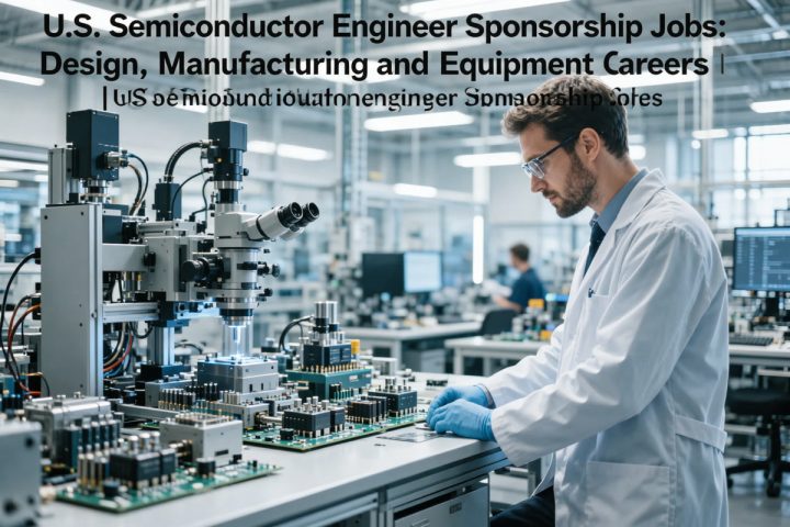 U.S. Semiconductor Engineer Sponsorship Jobs: Design, Manufacturing and Equipment Careers