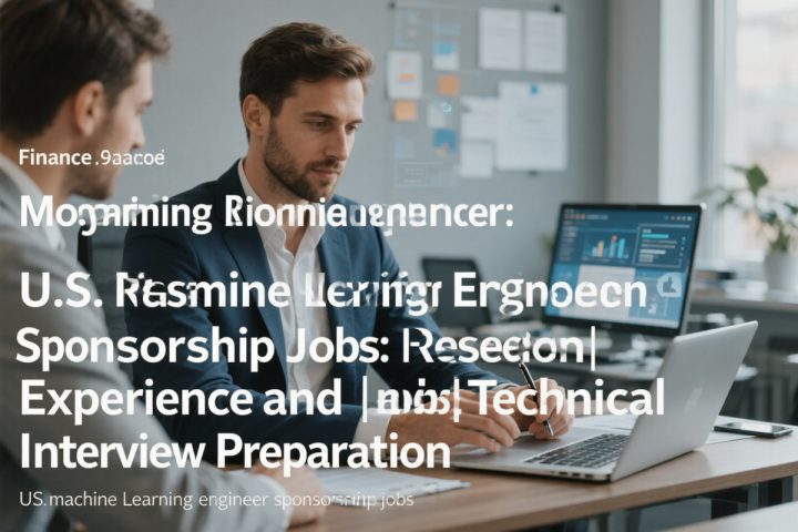 U.S. Machine Learning Engineer Sponsorship Jobs: Research Experience and Technical Interview Preparation