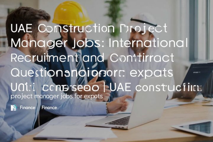 UAE Construction Project Manager Jobs: International Recruitment and Contract Questions