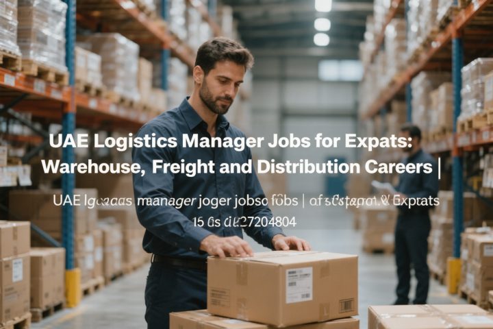 UAE Logistics Manager Jobs for Expats: Warehouse, Freight and Distribution Careers