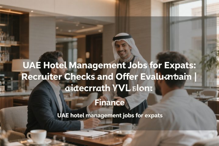 UAE Hotel Management Jobs for Expats: Recruiter Checks and Offer Evaluation