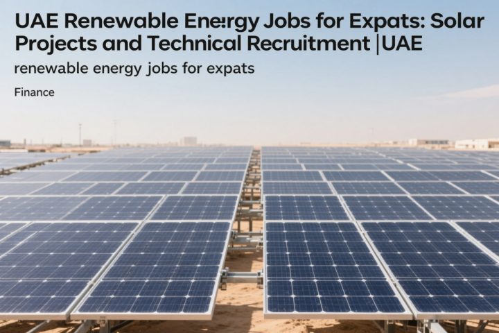 UAE Renewable Energy Jobs for Expats: Solar Projects and Technical Recruitment