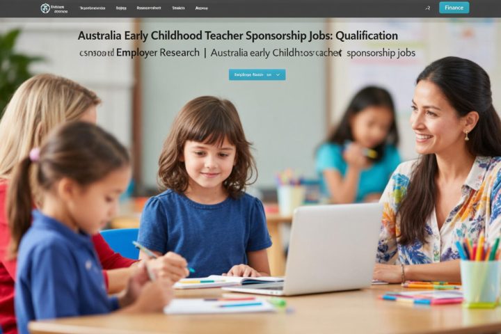 Australia Early Childhood Teacher Sponsorship Jobs: Qualification Assessment and Employer Research